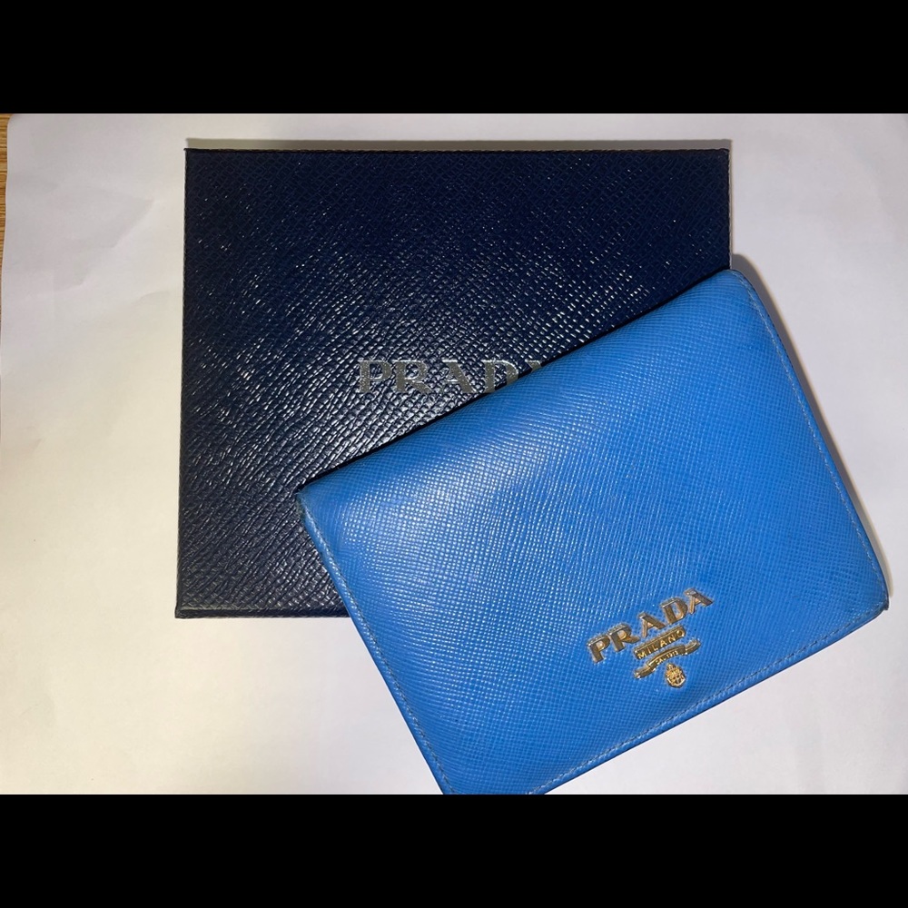 Prada Wallet, Box, and Bag